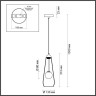 Подвесной светильник ODEON LIGHT PENDANT LOSTAR 4954/1