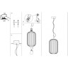 Подвесной светильник ODEON LIGHT PENDANT ROOFI 4751/1
