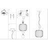 Подвесной светильник ODEON LIGHT PENDANT ROOFI 4753/1