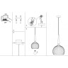 Подвесной светильник ODEON LIGHT PENDANT RUNGA 4765/1