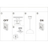 Подвесной светильник ODEON LIGHT PENDANT UGA 3349/1