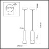 Подвесной светильник ODEON LIGHT PIETRA 7010/1A