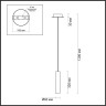 Подвесной светильник ODEON LIGHT SHINY 5062/5LB