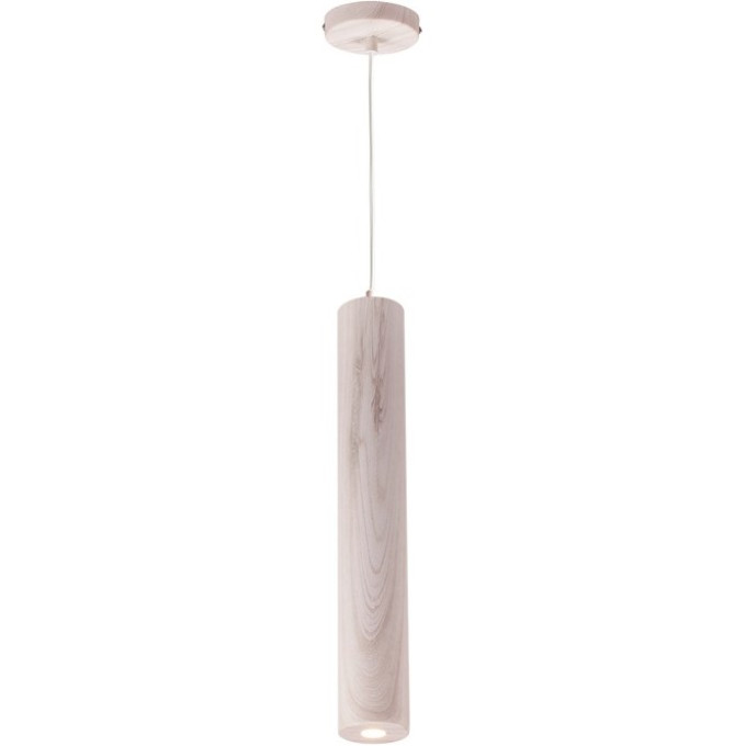 Подвесной светильник ODEON LIGHT WOODY L-VISION ODL19 235 LED 8W 640Лм 3000К D60хH1200 ясень/металл