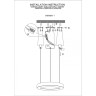 Подвесной светодиодный светильник ODEON LIGHT BRIZZI 4244/25L