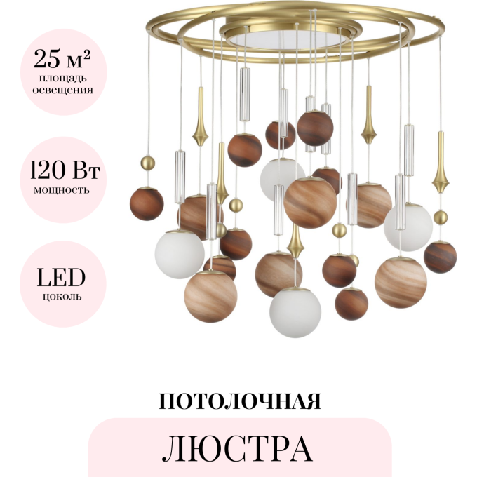 Потолочная люстра ODEON LIGHT CALLISTO 5457/21C