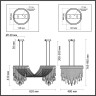 Потолочная люстра ODEON LIGHT HALL AFINA 5420/48L