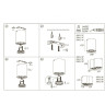 Потолочный светильник ODEON LIGHT HIGHTECH PILLARON 3564/1C