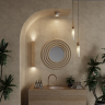 Потолочный светильник ODEON LIGHT HIGHTECH TRAVERTINO 6625/1C