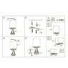 Потолочный светильник ODEON LIGHT PILLARON 3565/1C