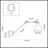 Спот ODEON LIGHT ARTA 4126/1W