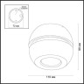 Спот ODEON LIGHT NERARGO 3492/1W