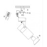 Светильник спот ODEON LIGHT CORSE 3872/1C