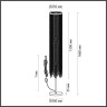 Торшер ODEON LIGHT CHOKKA 5028/3F