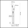 Торшер ODEON LIGHT PALLE 5405/3F