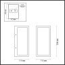 Уличный настенный светильник ODEON LIGHT ARGOS 4165/1W