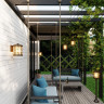 Уличный настенный светильник ODEON LIGHT KORDI 2286/1W