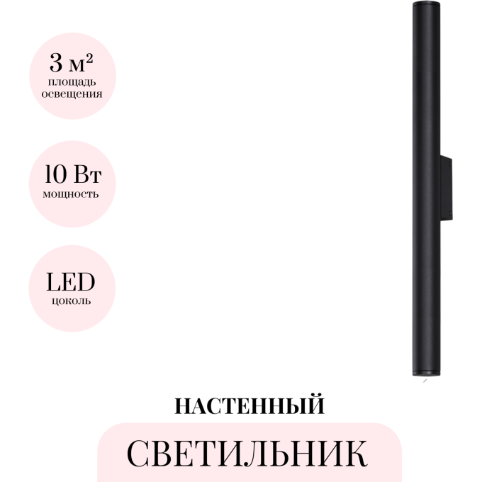 Уличный настенный светильник ODEON LIGHT NATURE TUBUS 7105/10WL