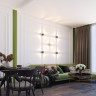 Уличный настенный светодиодный светильник ODEON LIGHT DIAMANTA 4220/8WL