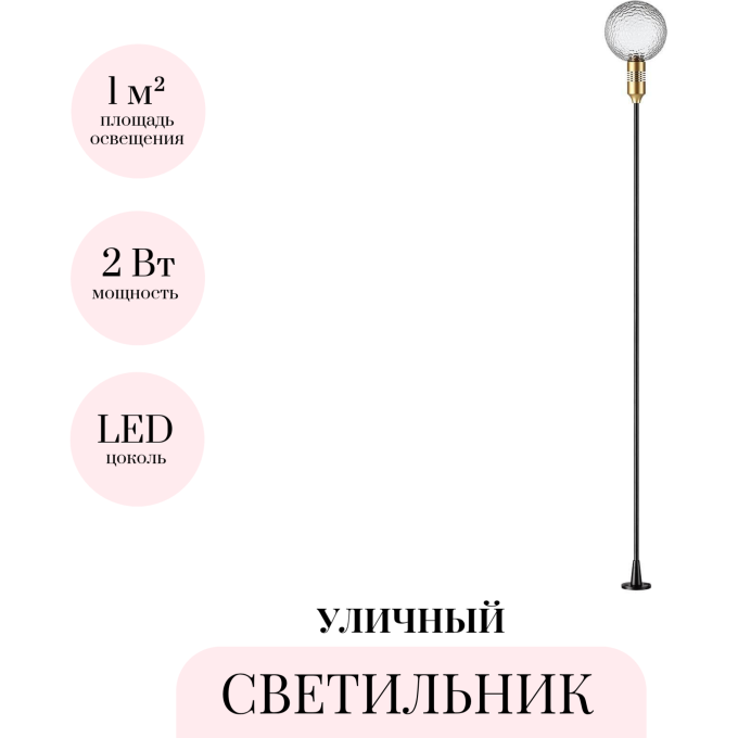 Уличный светильник ODEON LIGHT NATURE DANDE 7121/2GLA