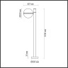 Уличный светильник ODEON LIGHT NATURE LOMEO 4832/1F
