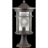 Уличный светильник ODEON LIGHT VIRTA NATURE ODL18 710 IP44 E27 60W 220V на столб коричневый/патина