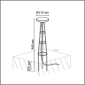 Уличный встраиваемый светильник ODEON LIGHT LIANA 7108/15GL