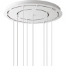 Универсальное круглое основание ODEON LIGHT HIGHTECH ODL23 163 D600мм MOLTO белое