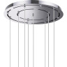 Универсальное круглое основание ODEON LIGHT HIGHTECH ODL23 163 D600мм MOLTO хром